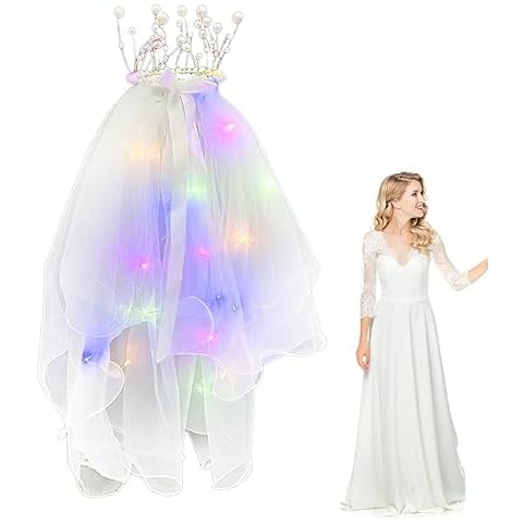 Voile de mariage à LED Geteawily Cover