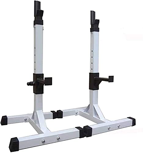 Multi-Function Barbell Rack Adjustable Squat Rack Split Weight Bracket Barbell Stand Bodybuilding Gym Weightlifting Heavy Support Bench Press Weight Stand For Indoor Gym Fitness Training Max Load 200K #TOP2