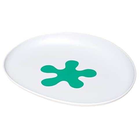 Doddl Baby and Toddler Plate, Non-Breakable, Non-Slip, Dishwasher Safe, Helps Kids Learn to Use A Plate (Aqua) Cover