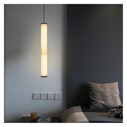 Lumière pendante en marbre moderne pour salon et salle à manger