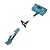 Cordless Electric Snow Shovel 21V 12.5in Width Patio Driveway Removal Blower 6.3in Depth 26ft Throw with 2 Batteries and Charger (US Plug)