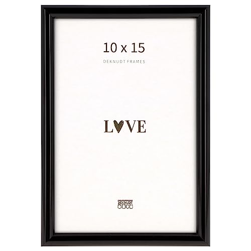 Deknudt Frames - Bilderrahmen aus Kunststoff für Bild 30x40cm - gold farbe - zum aufhängen - für Poster und Bilder - S011D1 30x40cm – Ansicht 4