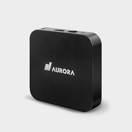 Tv Box Aurora Max-A Plus 4k 16gb Preto Com 2gb Ram Ultra Rápida