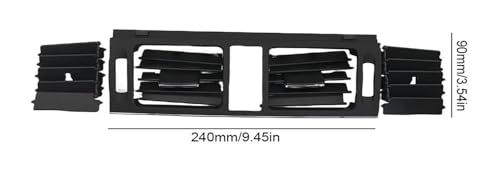 Grille d'aération centrale W204 à flux orientable pour Classe C - 3