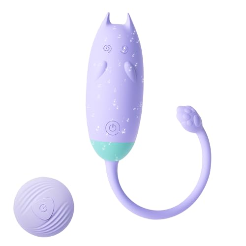Liebeskugeln mit Vibration Bullet-Vibratoren, Qoosea 10 Vibrationsmodi für G-Punkt & Klitoris Stimulator Sexspielzeug mit Fernbedienung, Adult Sex Toys Vibro Ei Erotik für Paare Frauen