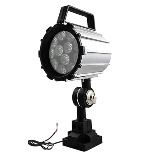 Lampe LED étanche pour machine-outil avec bras pliant 12W spécial usinage