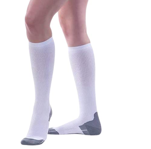 Image of Allegro 15-20mmHg Athletic 387 Recovery Compression Sock for Exercise, Running, Comfortable Support Garments