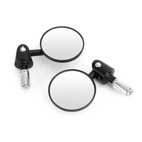 Espejos retrovisores manillar 7/8 antirrayas plegables contra espacios estrechos de moto