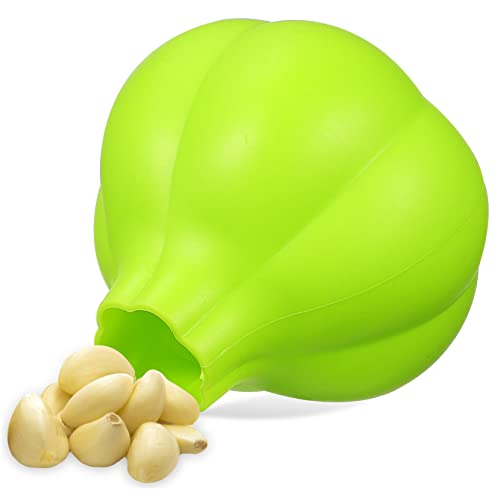 CIYODO Silicone Garlic Peeler Tool for Efficient Skin Removal Kitchen Supplies for Quick Garlic Prep Convenient and Easy to Use Saving Design for Cooking Enthusiasts
