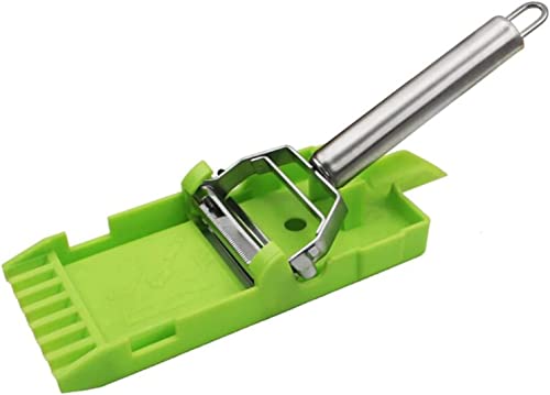 Multi Pelador Doble Cuchilla, 2023 Best Multi Double Knife Peeler, with Grating Plate, Lemon or Orange Juicer and Potato Spiral Cover