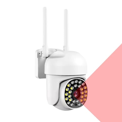 Telecamera per esterni wireless | Telecamera di sicurezza WiFi con visione notturna a colori e doppia luce | Telecamera Cctv a batteria ricaricabile | Telecamera di sicurezza wireless | Telecamera IP