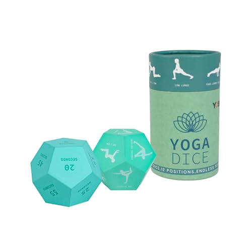 YOBRO Fun Yoga Dice 2-Pack