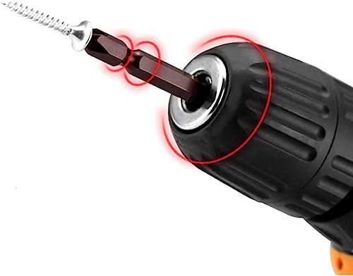 Ph2/Sl2 Electric Hand Drill Magnetic Double Ended Screwdriver Bits, 1/4 Inch Hex Shank 2.6-Inch (65Mm) Length S2 Power Tool （10 Pcs ） #TOP4