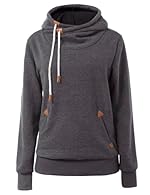 Material: 35% Rayon + 65% Polyester. This jumpers for women uk feature a soft, cozy fleece lining for warmth and breathability, providing long-lasting comfort. Features: This oversized hoodie women features a button and drawstring closure and a spaci...
