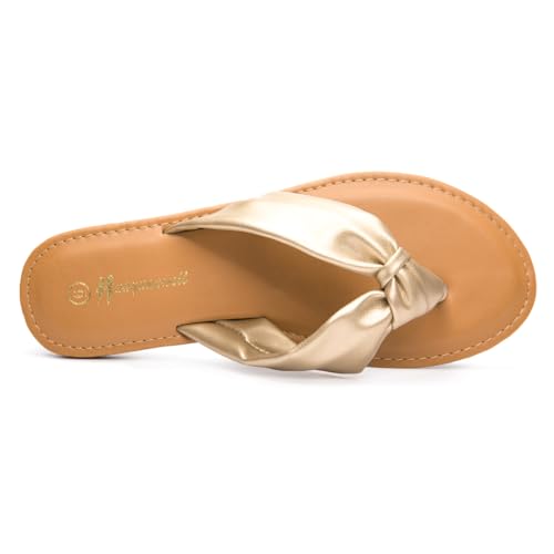 Women's Thong Sandals Flip Flop T Strap Sandals Slip On Flat Sandals Casual Slide Sandals for Women Dressy Summer3