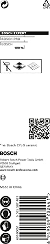 Bosch Broca para porcelanato EXPERT HEX-9 Hard Ceramic 8x90mm