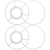 Support d'abat-jour – convient à une variété de styles de lampes, du rétro au moderne. vous pouvez fabriquer vous-même des abat-jour pour lampes de table, lampadaires, etc