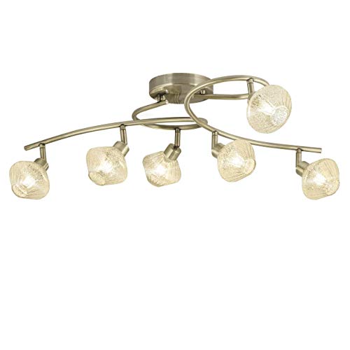 Plafon 6l ozadi cuero 6 x 40w g-9