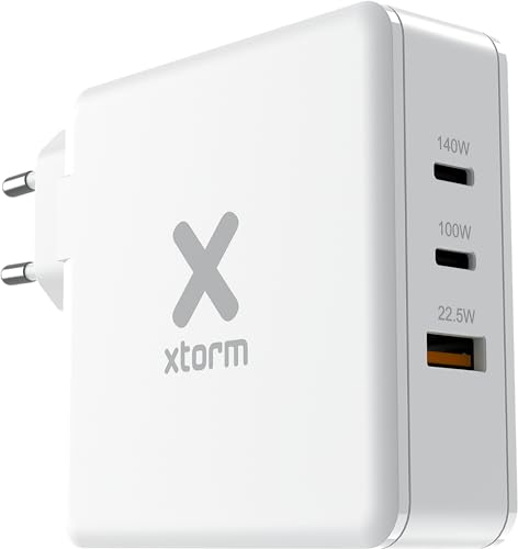 Bloc alimentation 140W USB-C PD3.1 EPR GaN aux finitions épurées et design minimaliste