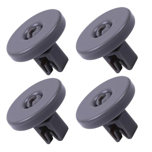 HOMSFOU 4 Piezas Ruedas Lavavajillas Piezas De Lavavajillas Ruedas Para Lavavajillas Portatil Rejilla Inferior De Las Ruedas Del Lavavajillas Rueda Lavavajillas Dark Grey Abdominales