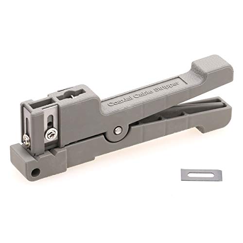 Fiber Optic Tool Cable Stripper 45-162 Buffer Tube Coaxial Cable Stripper Coax Stripping Hand Tool