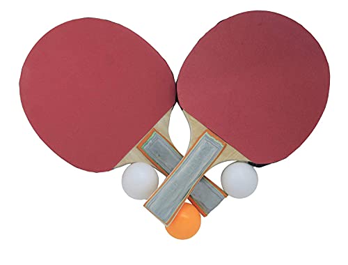 Image of AASA Indoor and Outdoor Sports Games /Toys for Kids Playing Return Gifting Toys for Baby Boys and Baby Girls (Wooden Table Tennis)