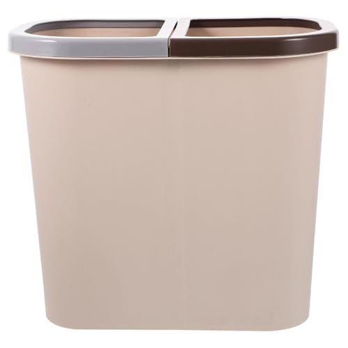 Bote de basura doble compartimento para cocina y baño