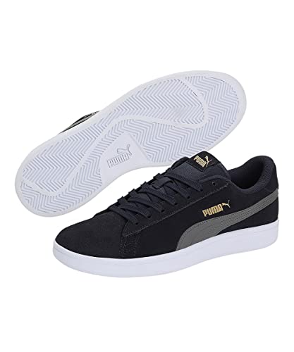 Image of PUMA Unisex Shoes Trainers, New Navy Castlerock Team Gold, 13 US Men
