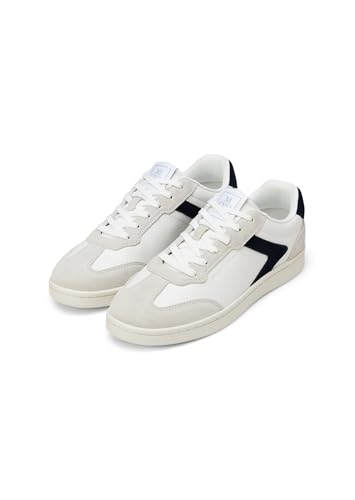 Sneaker plate en cuir haut de gamme Marc O'Polo homme 40 avec semelle caoutchouc durable
