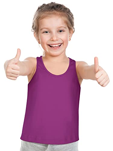 Image of Bencailor 3 Pcs Girls Dance Tank Top Racerback Crop Tank Top Sleeveless Girls Tops Vests for Children