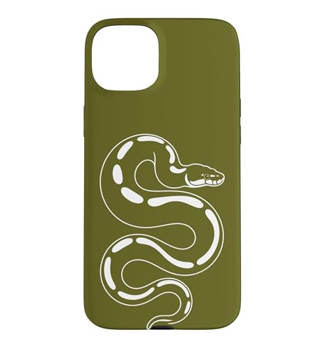 Ball Python Morph Lover �X�l�[�N�O���t�B�b�N �O���[�� �X�}�z�P�[�X iPhone 15 Plus �p