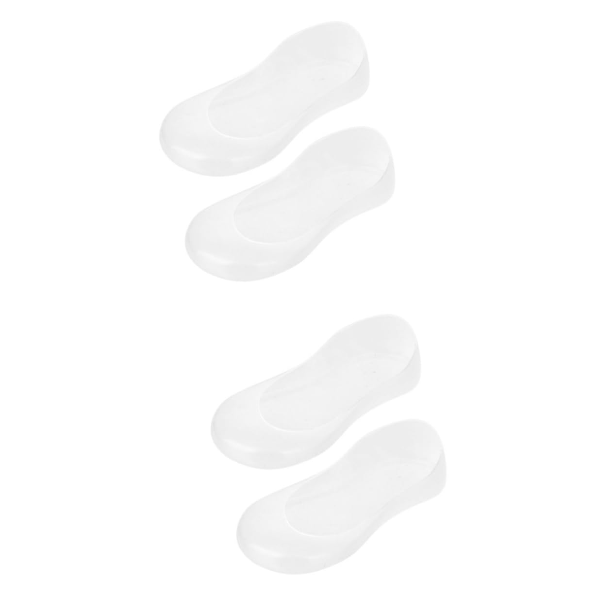 FOMIYES 2pcs Pair Moisturizing Foot Mask Socks Silicone Foot Pad for Women Heel Guards Care