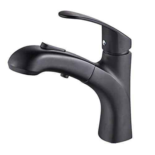 Robinet de lavabo finie la vasque difficile à rincer, mitigeur douchette extractible en laiton