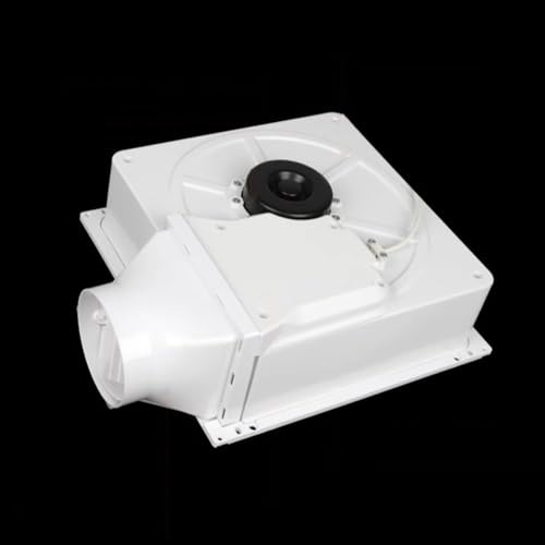 Ventilador extractor de grasa para cocina Ventilador extractor de baño 60W Ventilador silencioso integrado de techo 30 x 30 cm para baño miniatura 3