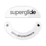 Pulsar Gaming Gears Superglide(Type S) マウスソール for Pulsar X2 Medium / X2 Mini/ X2H/ X2V2 マウスフィート [ 強化ガラス素材 ラウンドエッヂ加工 高耐久 超低摩擦 Super Smooth ] - White