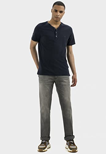 camel active Herren Regular Fit Houston Stretch Jeanshose 30W / 34L Mittelgrau – Ansicht 5