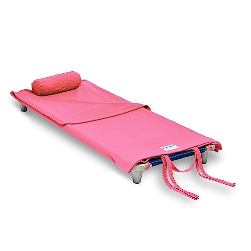 ROLLEE POLLEE Nap Sac Roll Up Napping Blanket with Attached Pillow for