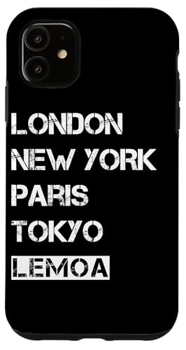 Amo mi ciudad Lemoa - mi hogar Carcasa para iPhone 11