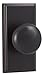 Weslock 03700I1I1SL20 Impresa Knob, Oil-Rubbed Bronze