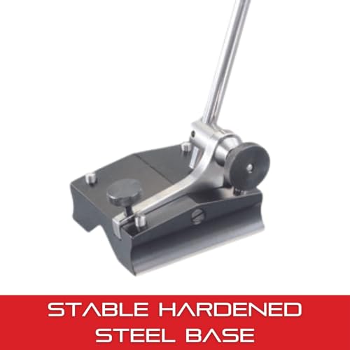 Image of Starrett Full-Sized Surface Gage with Fully Hardened, Ground and Nicely Finished Stable Steel Base - 12 inch /18 inch Spindle Length, 3-1 /2 x 3-3 /16 inch Base Size - 257D