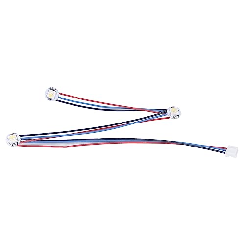 RGBW Mini Button PCB LED mit PTFE-Kabel, Langlebig, DC5V, für 2.4 Stealthburner, Kompatibel mit SB Tool Head Extruder