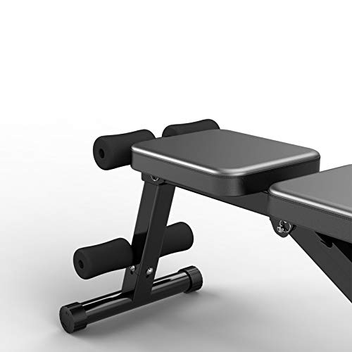 JOROTO Adjustable Weight Bench,Strength Training Bench,Multi-purpose Foldable Bench 7 Adjustable Angles for Full Body Workout Home Gym (Black)