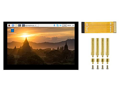 Waveshare 5inch Capacitive Touch Display for Raspberry Pi with 800Γβ480 Resolution DSI Interface Compatible with Pi 4B/3B+/3A+/3B/2B/B+/A+, CM3/3+ Waveshare 5inch Capacitive Touch Display for Raspberry Pi with 800Γβ480 Resolution DSI Interface Compatible with Pi 4B/3B+/3A+/3B/2B/B+/A+, CM3/3+