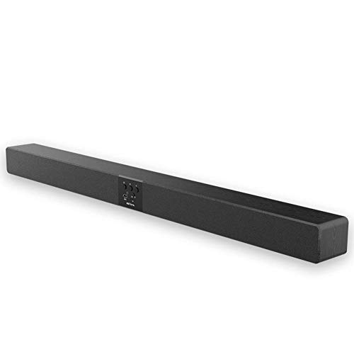 Multimedia Lautsprechersystem, Soundbar-Lautsprecher Für TV Mit Wecker Und FM-Radio Aus Holz Drahtlose Bluetooth-Subwoofer-Lautsprecher