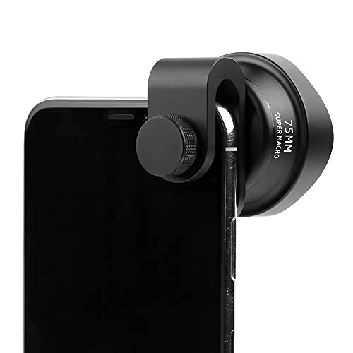 Image of Ulanzi 75mm Macro Phone Lens (1678) for Smartphone | Universal Clip-On Mobile Camera Lens | DSLR-Like Close-Up Photography | Multi-Layer Coated Lens | Compatible with iPhone & Android