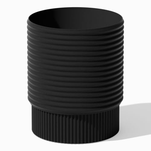 Veradek Mod Series Medium Planter - Round Outdoor Planter with Shelf