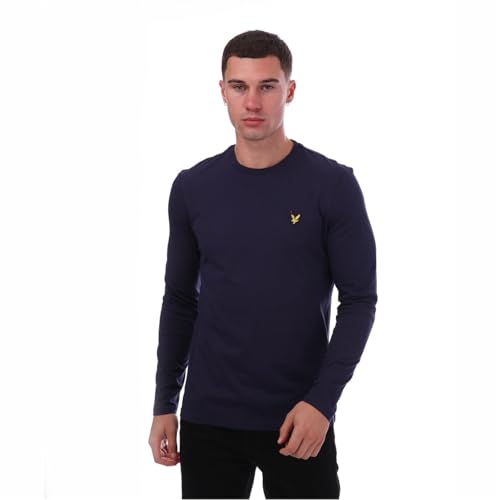 Lyle & Scott LS T-Shirt Plain L/S T-Shirt Z99 Navy, 1XL