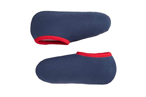 Kaps Stiefelsocken Winter Line Schuheinlagen - Gummistiefelsocken aus Acryl Filz und Baumwolle für Mehr Wäremschutz Gegen Kalte Füsse - 43/44