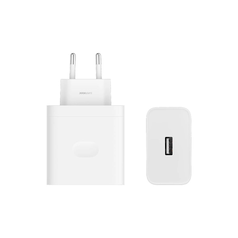 OPPO Cargador de Pared SUPERVOOC 80W USB Tipo A Blanco
