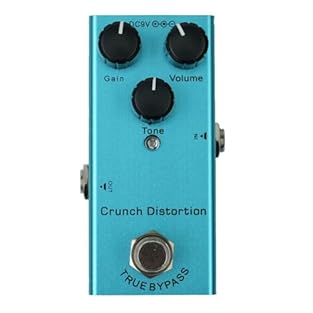 Solid Quality--Aluminium alloy body makes this ultimate overdrive pedal safe for transport, stable and strong. Integrated Noise Reduction-- Developed with the code to reduce noise swells common with phase circuit, you get the quietest effect possible...